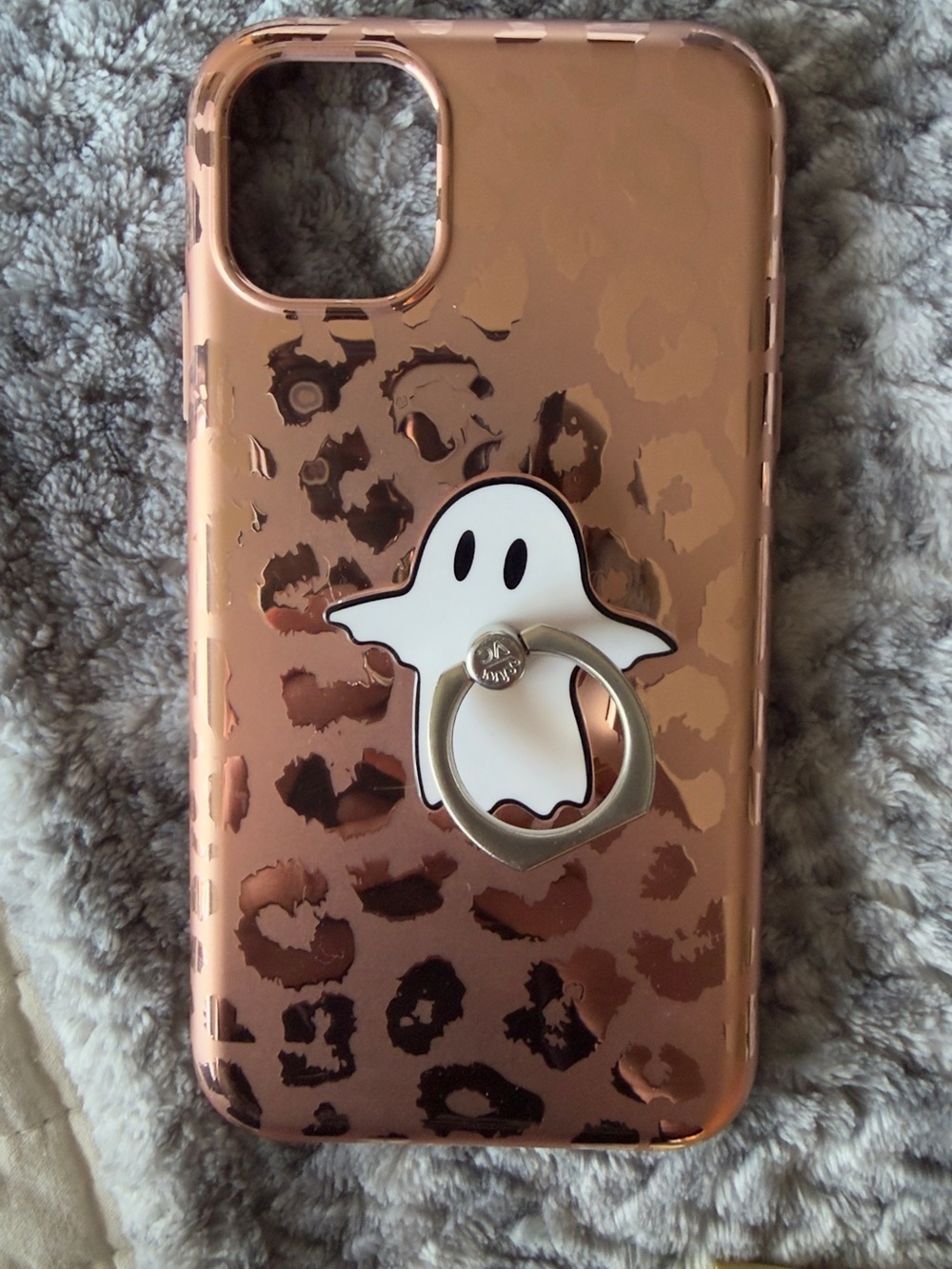 Velvet Caviar iPhone 11 Bronze Chrome Leopard Case 🖤